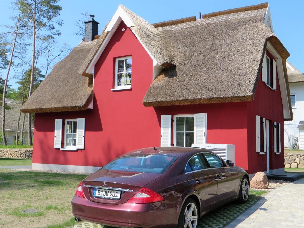 Reetdachhaus Am Haff Mit Sauna, Terrasse, Wlan Zirchow Екстер'єр фото