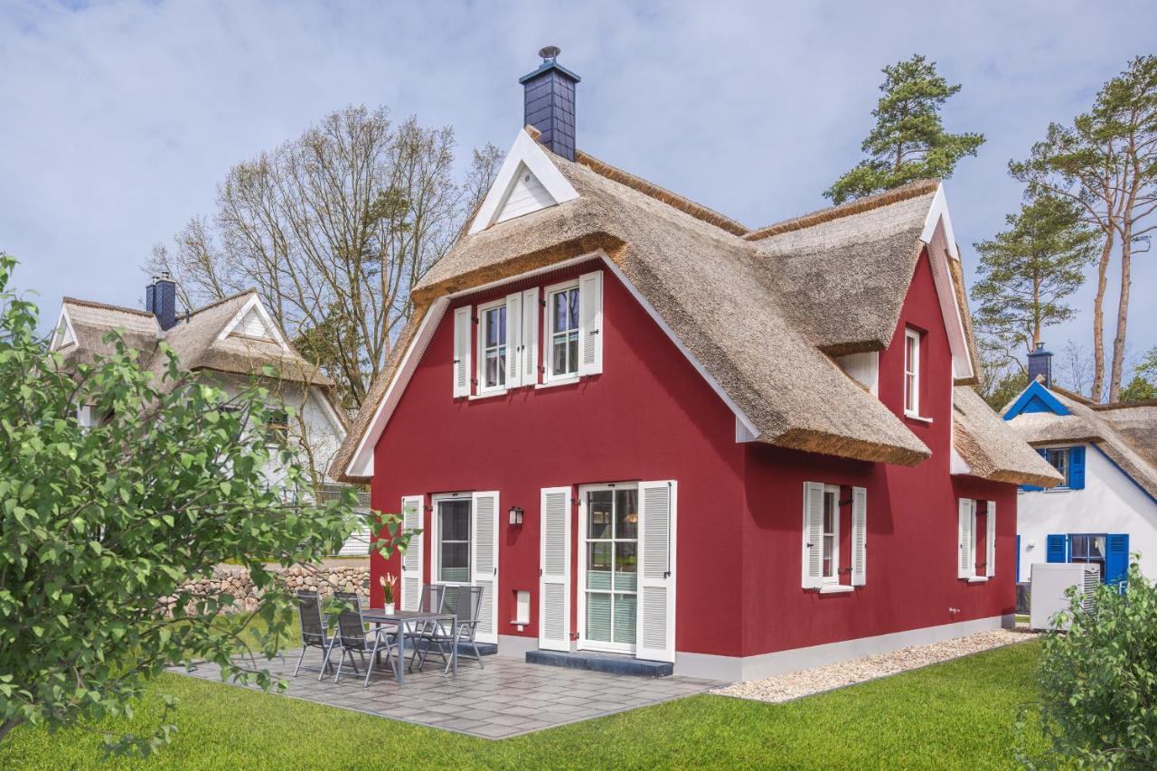 Reetdachhaus Am Haff Mit Sauna, Terrasse, Wlan Zirchow Екстер'єр фото